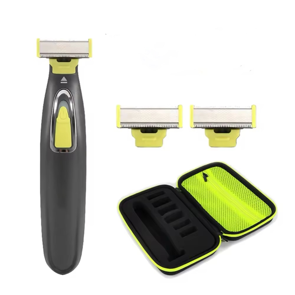 Elektrický bezdrôtový holiaci strojček, vodeodolný