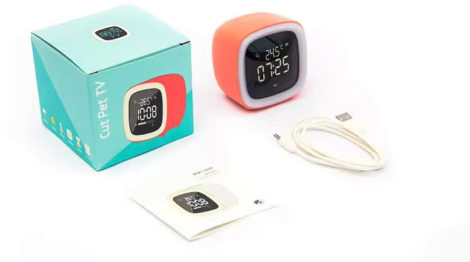 Detský budík s nočným svetlom