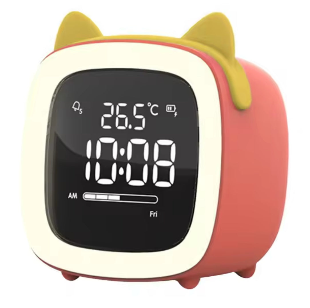 Detský budík s nočným svetlom