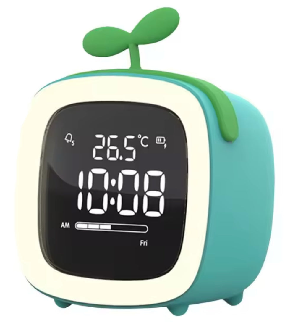 Detský budík s nočným svetlom