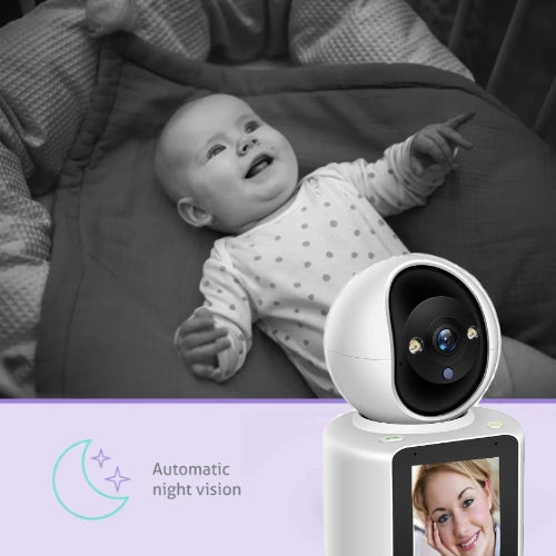 Inteligentný bezdrôtový baby monitor s nočným videním a obojsmerným video a audio prenosom