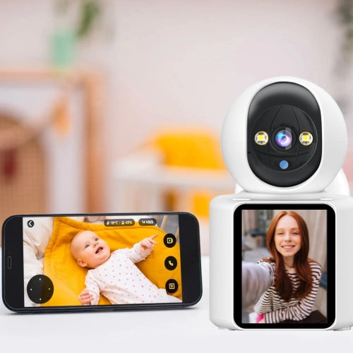Inteligentný bezdrôtový baby monitor s nočným videním a obojsmerným video a audio prenosom