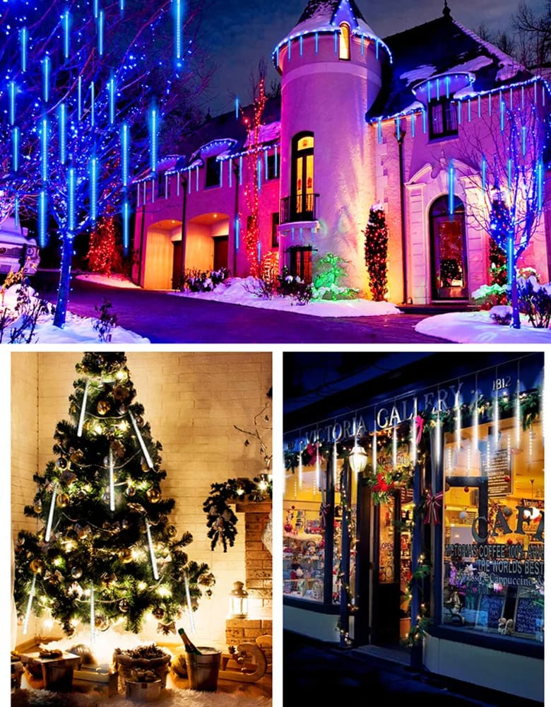 LED Meteory - vianočné osvetlenie 3m