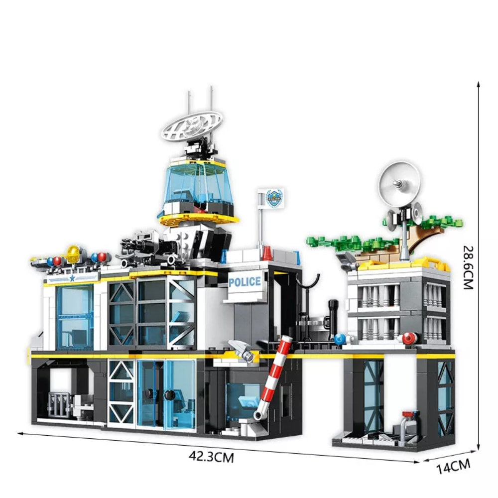 Stavebnica POLÍCIA - 1261 kusov