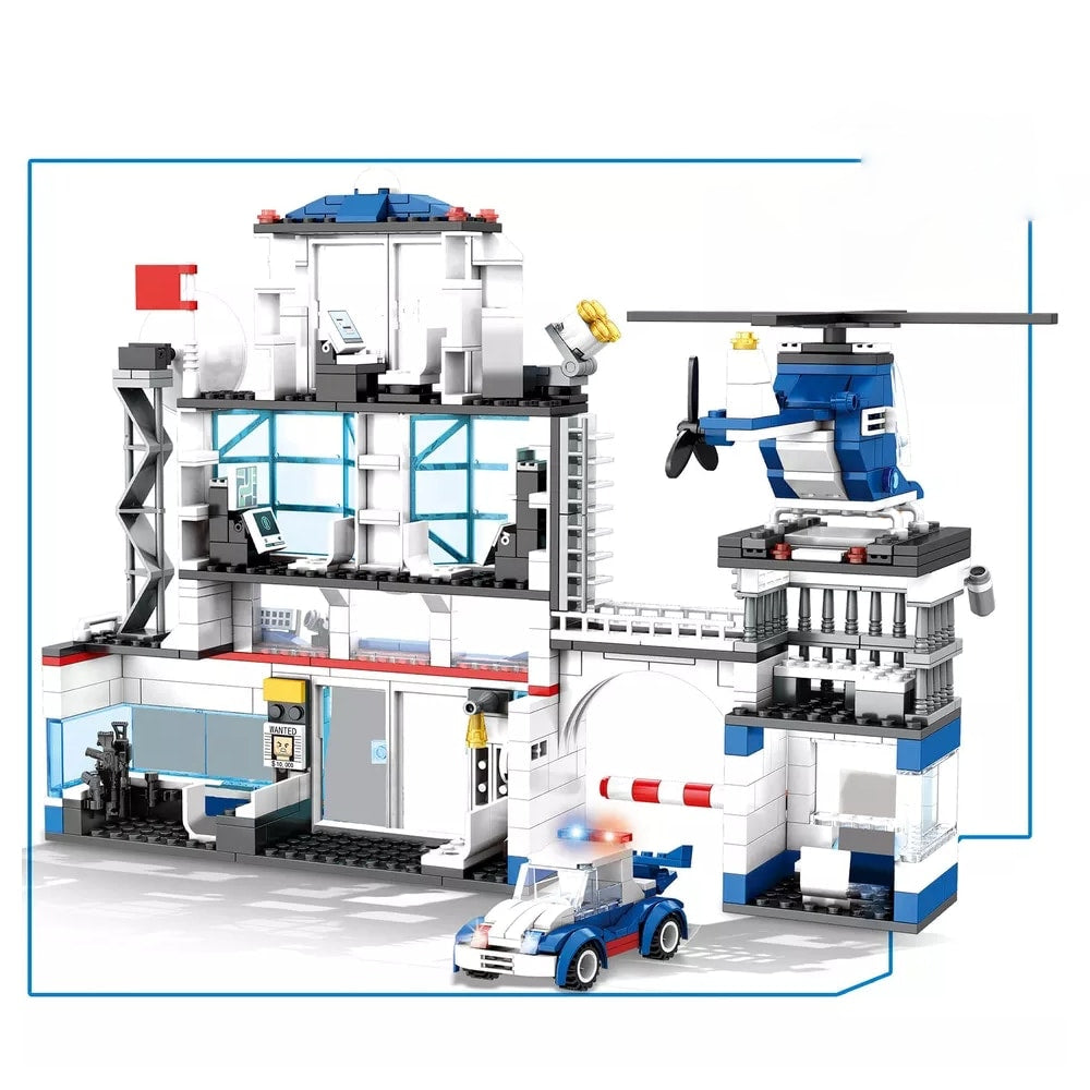 Stavebnica POLÍCIA - 563 kusov