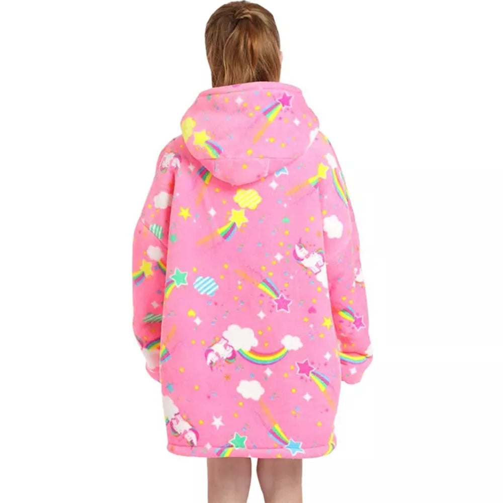 Deka s kapucňou pre deti
