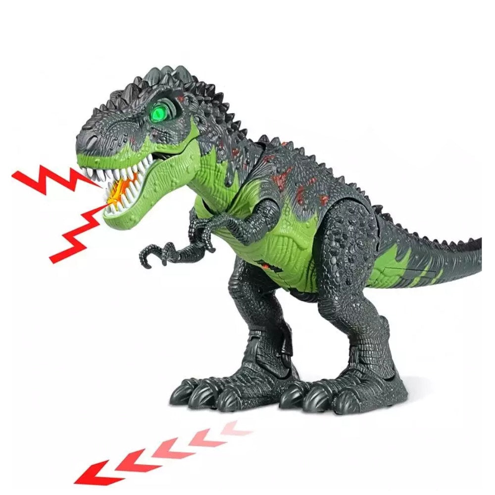 Dinosaurí robot chrliaci oheň