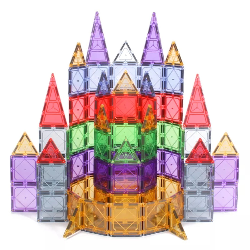 Magnetické stavebnice - kreatívna sada 100 kusov