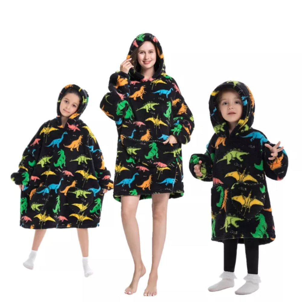 Deka s kapucňou pre deti
