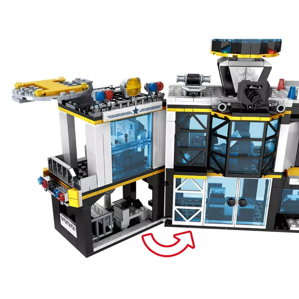 Stavebnica POLÍCIA - 1261 kusov