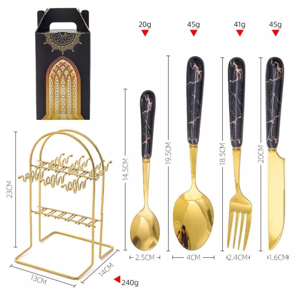 Súprava príborov "ODETTE" - 24 ks