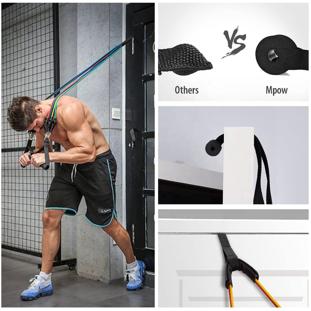 Elastické gumené pásy na cvičenie