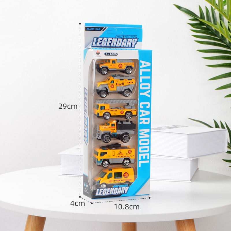 Sada autíčka - 6 kusov