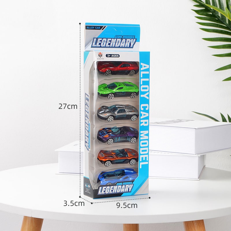 Sada autíčka - 6 kusov