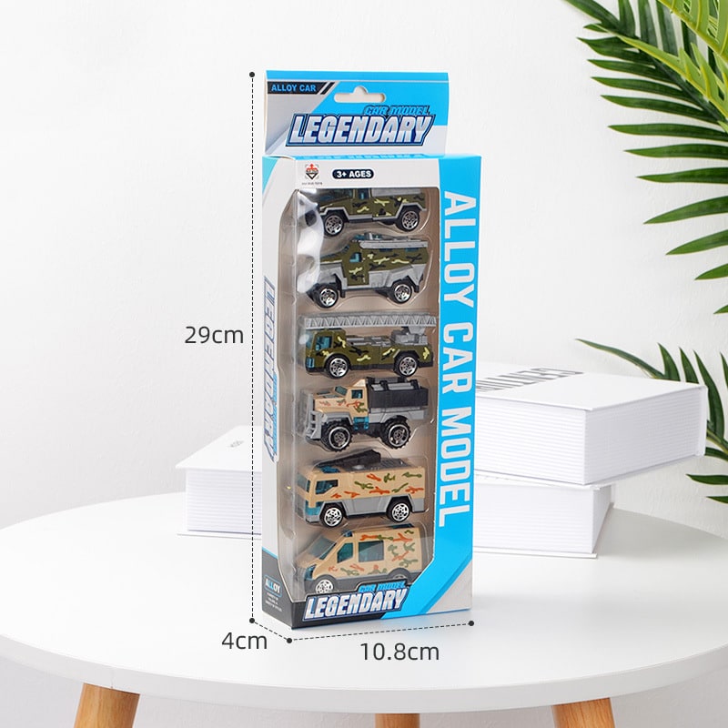 Sada autíčka - 6 kusov