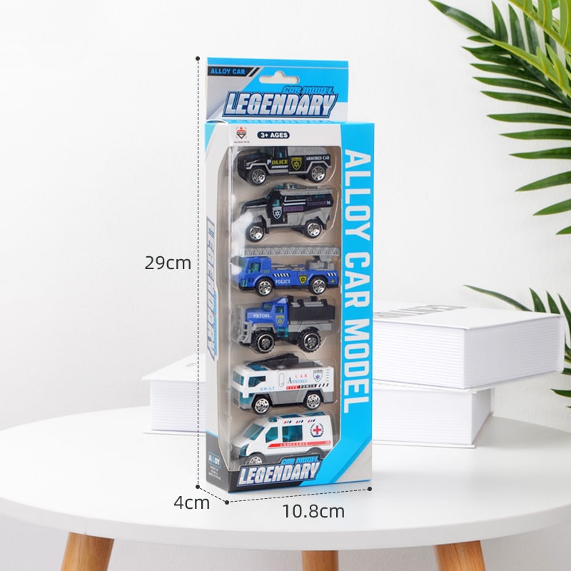 Sada autíčka - 6 kusov