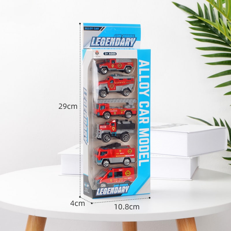 Sada autíčka - 6 kusov