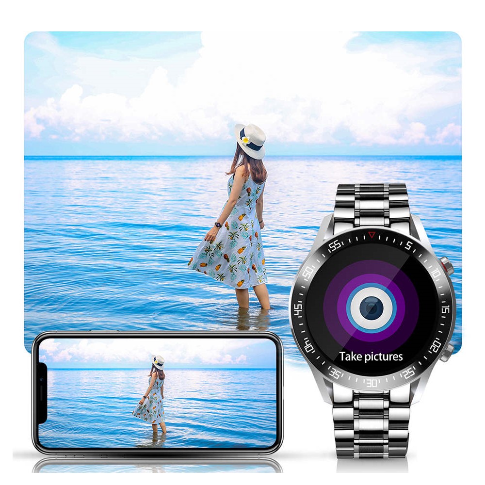 Inteligentné hodinky Smart steel