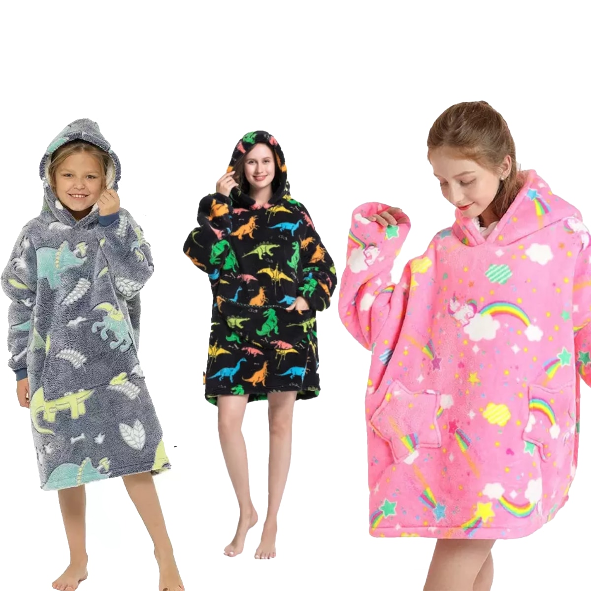 Deka s kapucňou pre deti