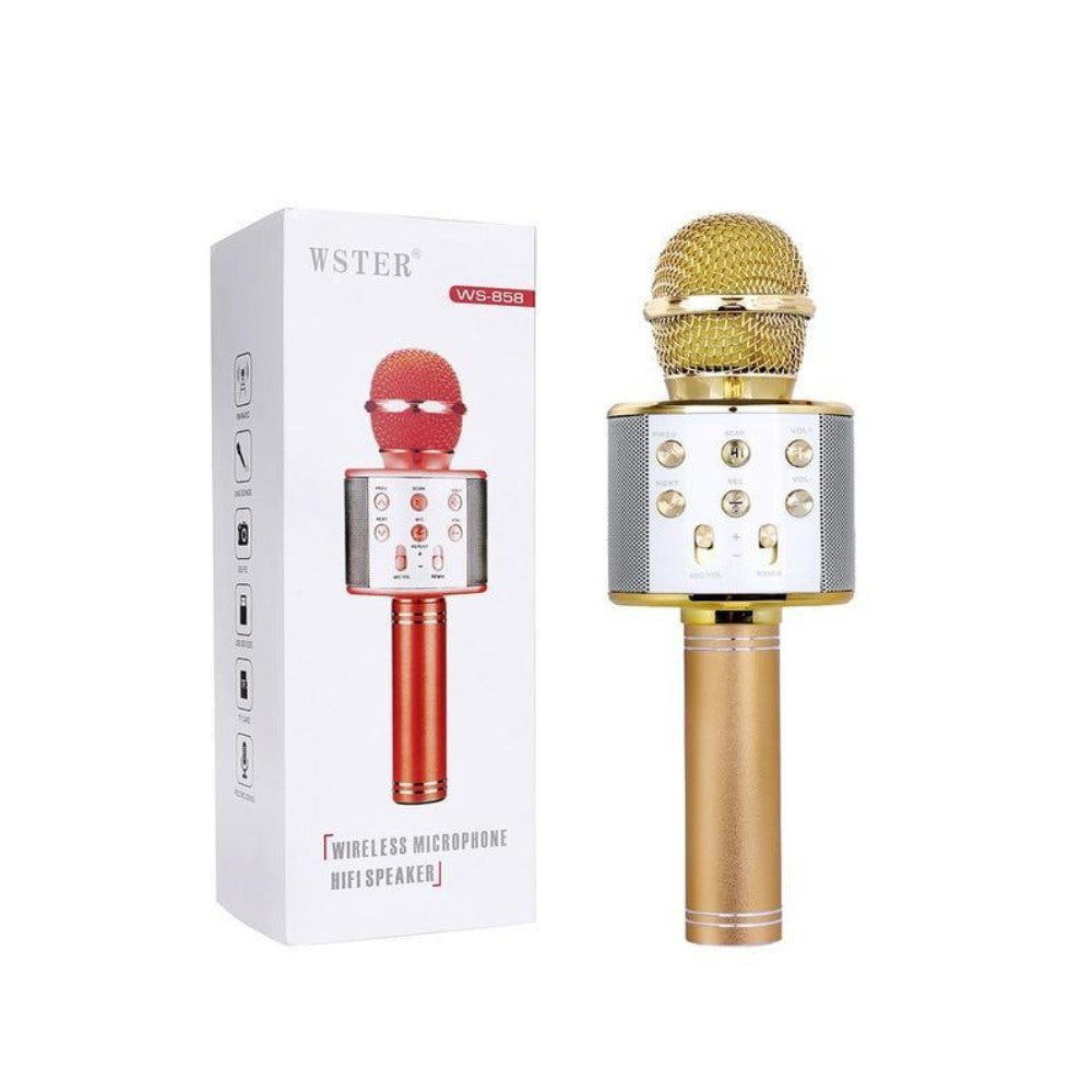 Mikrofón bluetooth karaoke