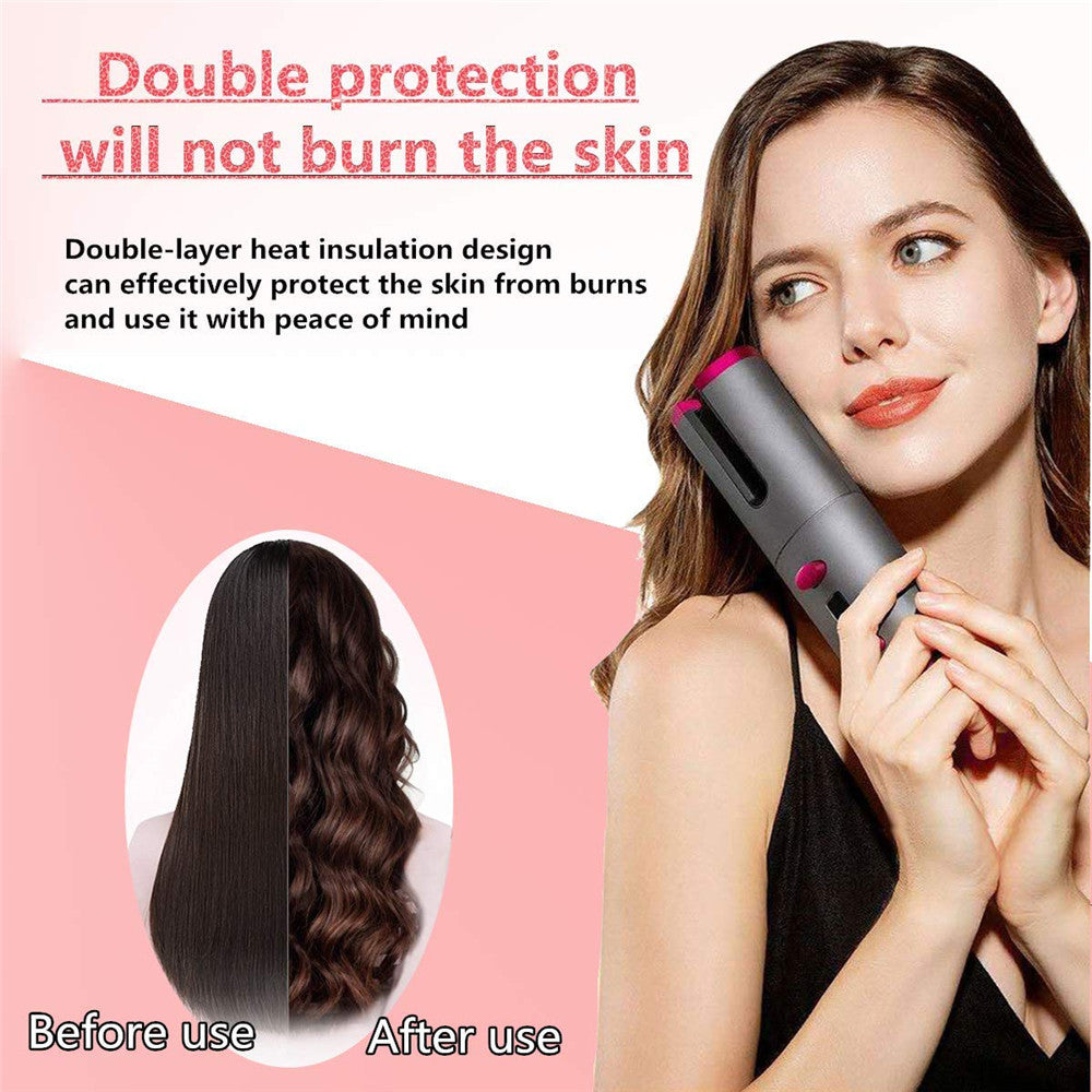 Automatická bezdrôtová kulma na vlasy