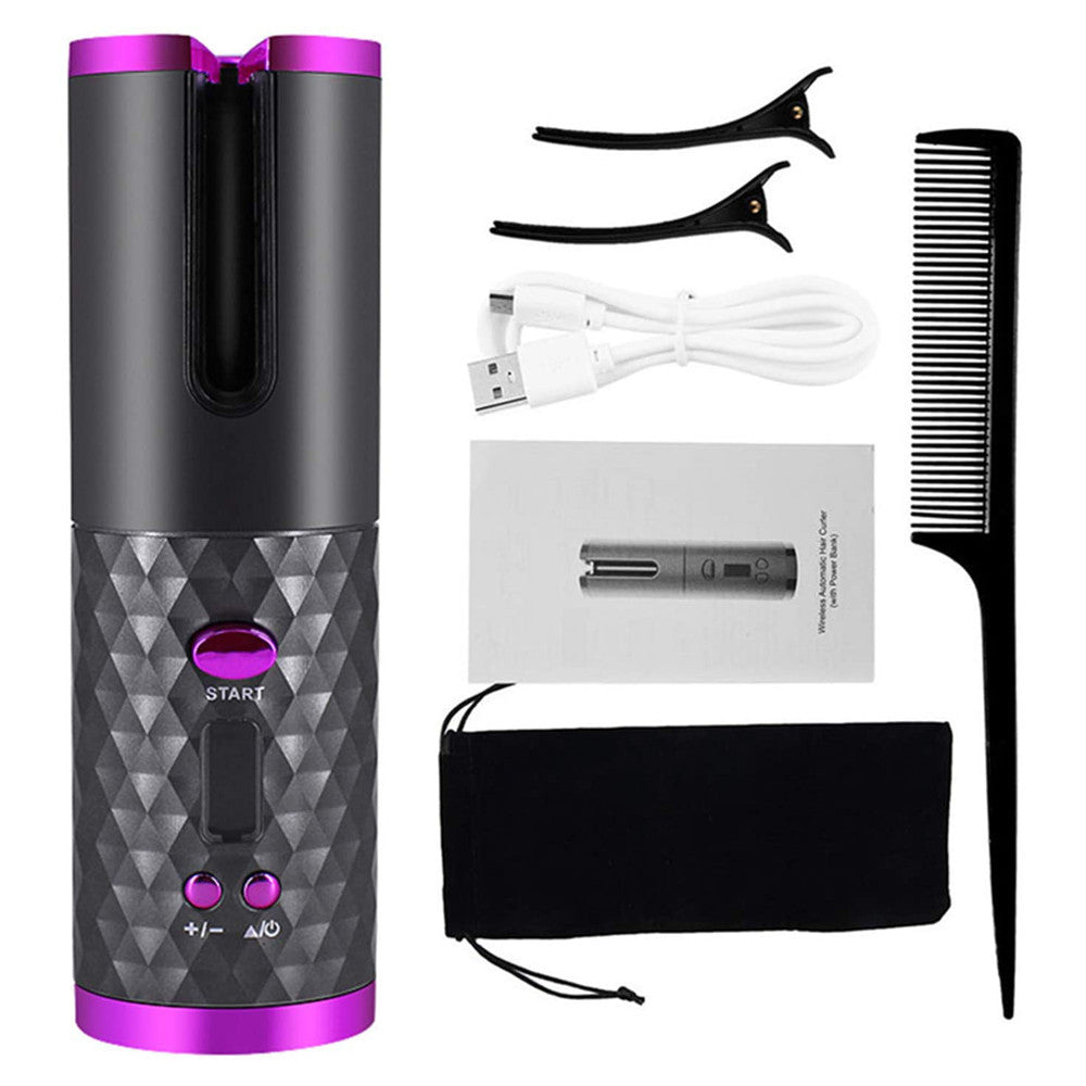 Automatická bezdrôtová kulma na vlasy