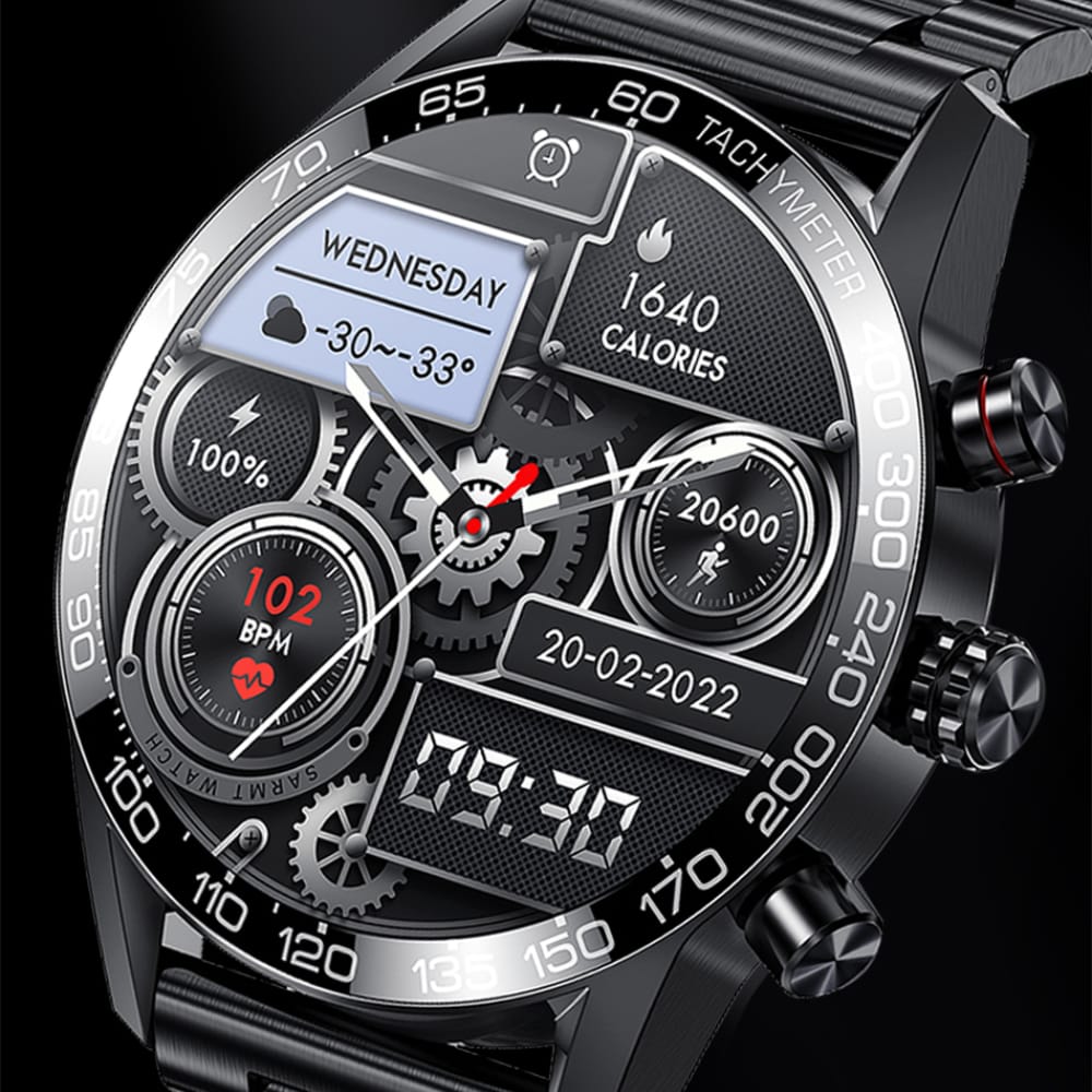 Inteligentné hodinky Smart Steel Pro