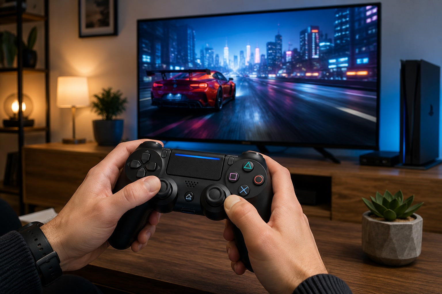 Bezdrôtový Bluetooth Herný Ovládač pre PS4, PC, Android a iOS | Dual Vibration | Gyroskop