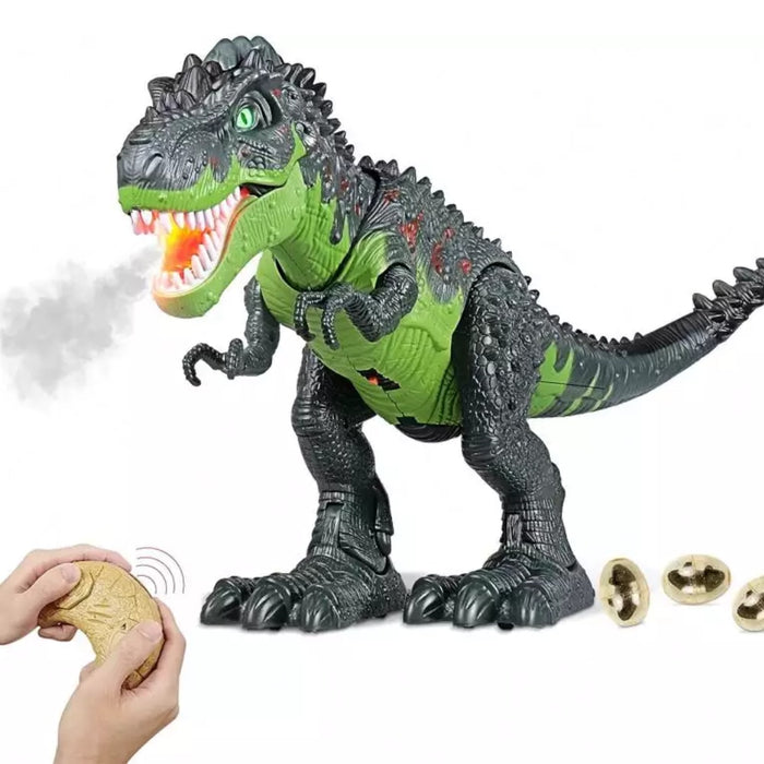 Dinosaurí robot chrliaci oheň