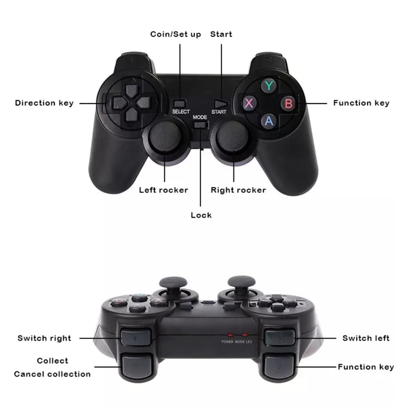 Bezdrôtový herný ovládač PS4/PC/Android/iOS