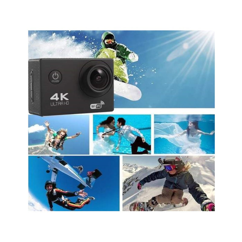 Akčná kamera s rozlíšením 4K Ultra HD, vodotesná, WiFi