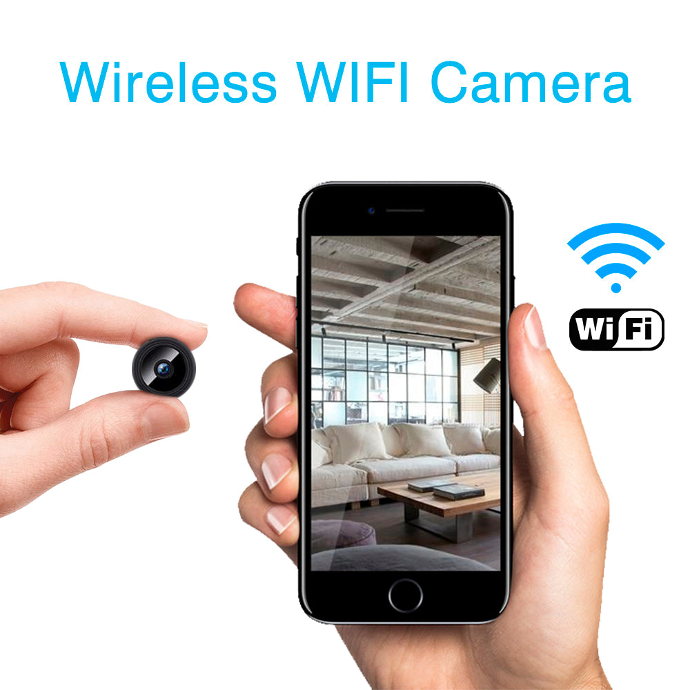 Mini monitorovacia kamera, WiFi, živé sledovanie live, denné a nočné nahrávanie